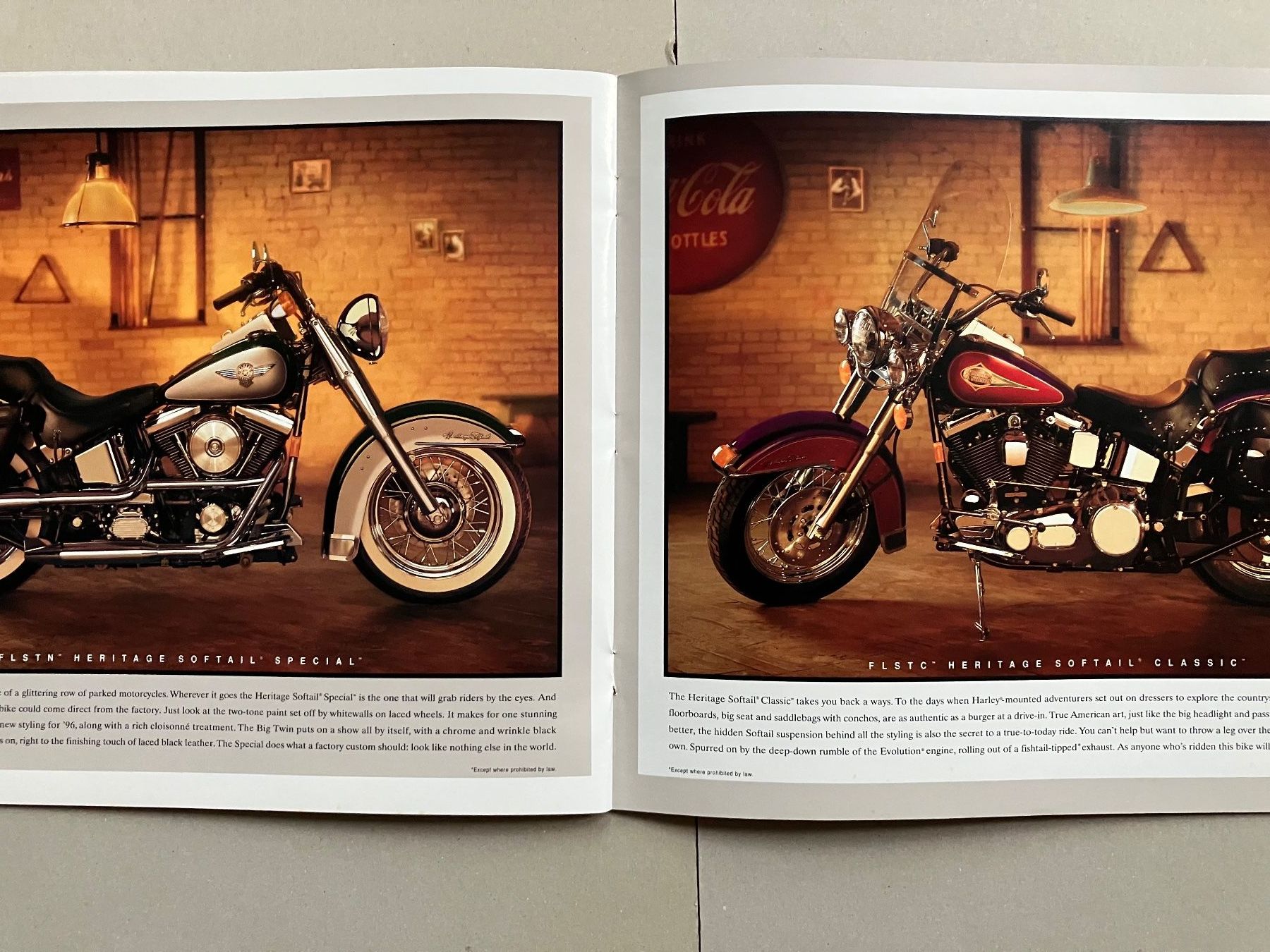 Harley-Davidson Strasse: Harley-Davidson - Originalprospekt 1996 – Neu (gemäss Beschreibung) aus Malans GR von Chueche427 8