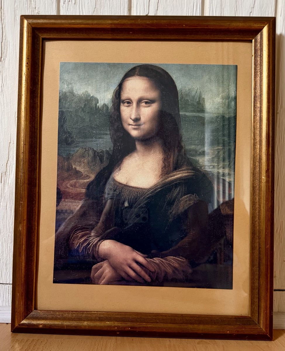 Poster & Bilder: Mona Lisa Bild gerahmt – Gebraucht aus Fribourg von Fmia