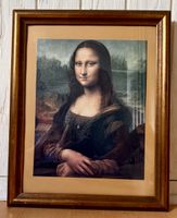 Mona Lisa Bild gerahmt