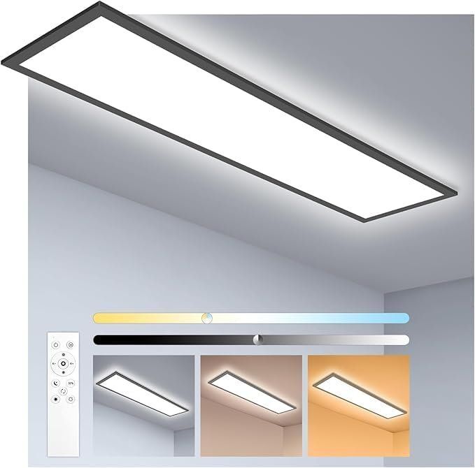 Lampadari & plafoniere: LED Deckenleuchte Flach 100x25 30W 3300LM Panel 3000K-6500K – Nuovo e nell'imballaggio originale da Hundwil venduto da Equiply