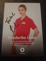 Friederike Linke - signierte Autogrammkarte