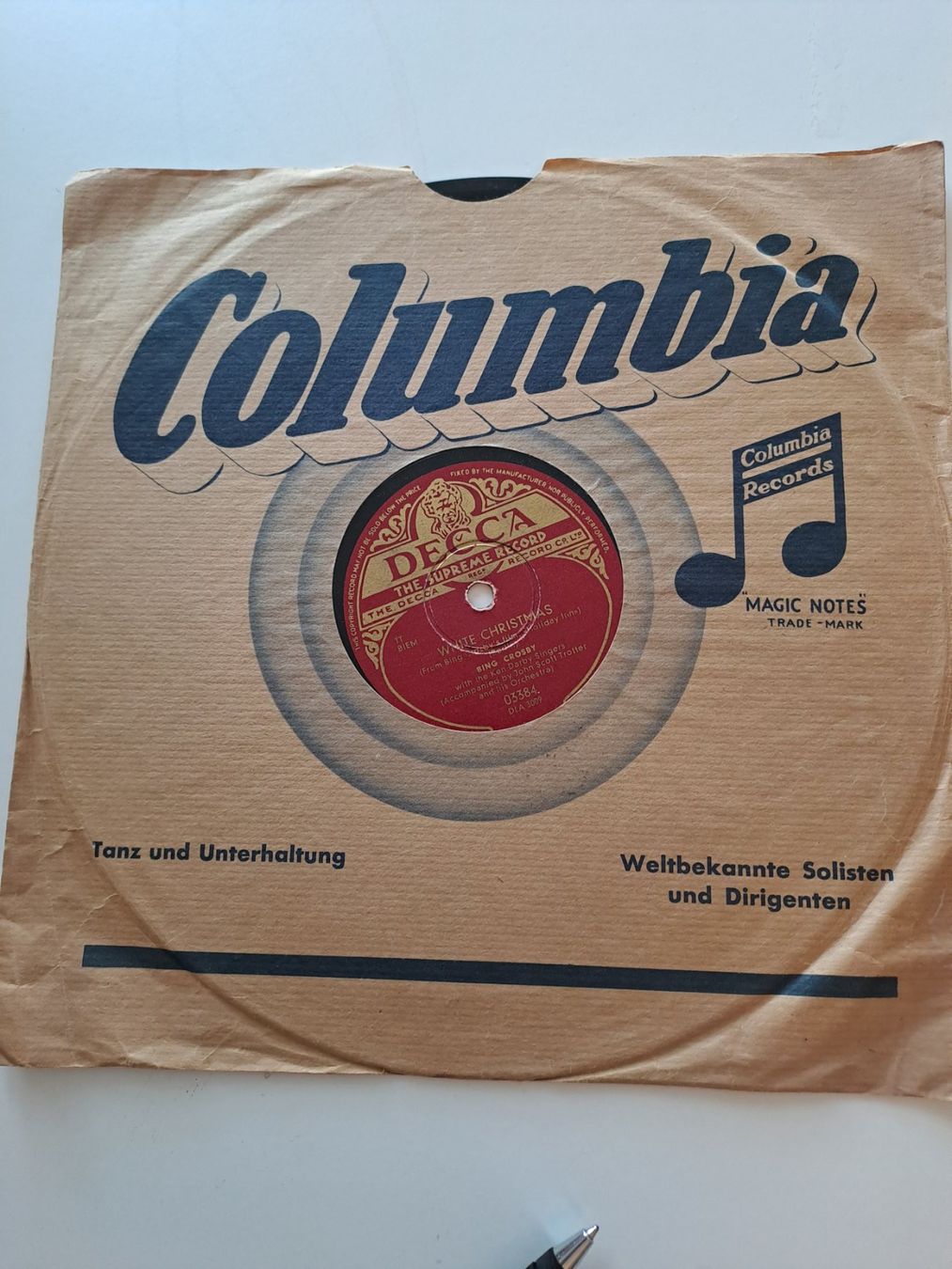 Schallplatten: 52 Schellack-Platten – Gebraucht aus Basel von RitaFO102