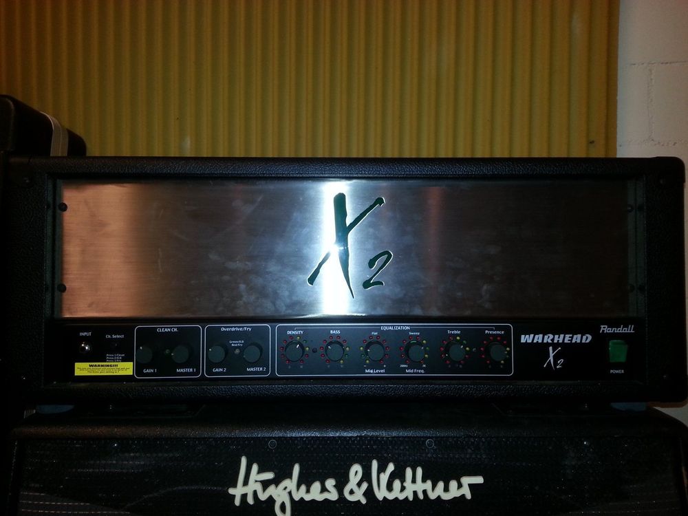 Randall WARHEAD X2 Dimebag Darrell signature Amp Head Acheter sur