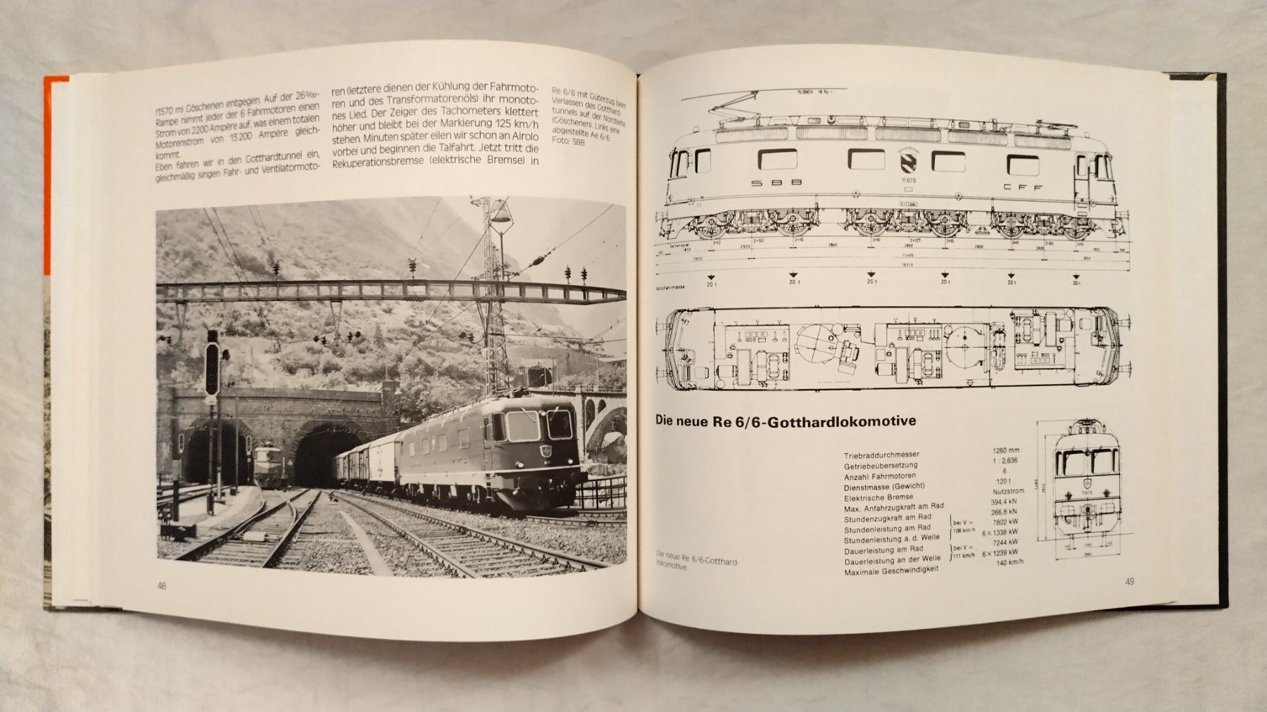 Libri: 100 Jahre Gotthard Bahn 1882-1982 / Eisenbahn Buch – Usato da Bellach venduto da JingleJerry 7