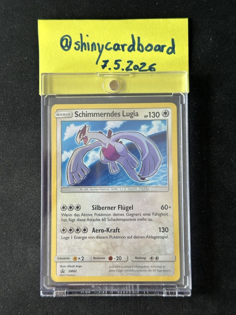 Pokémon Carte collezionabili: Shining Lugia, Black Star Promo 2017 – Nuovo (secondo la descrizione) da Wil SG venduto da shinycardboard
