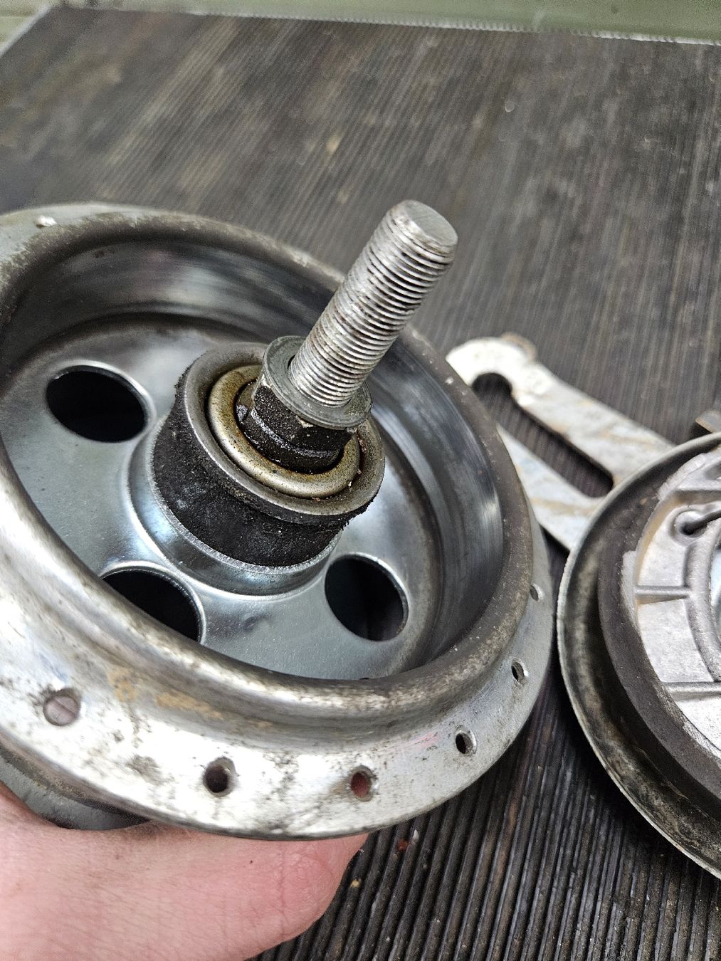 Sachs Parti ricambio per ciclomotori: Sachs Mofa 502/503 Vorderrad Speichenradnabe  – Usato da Mellingen venduto da Mech-Service 3