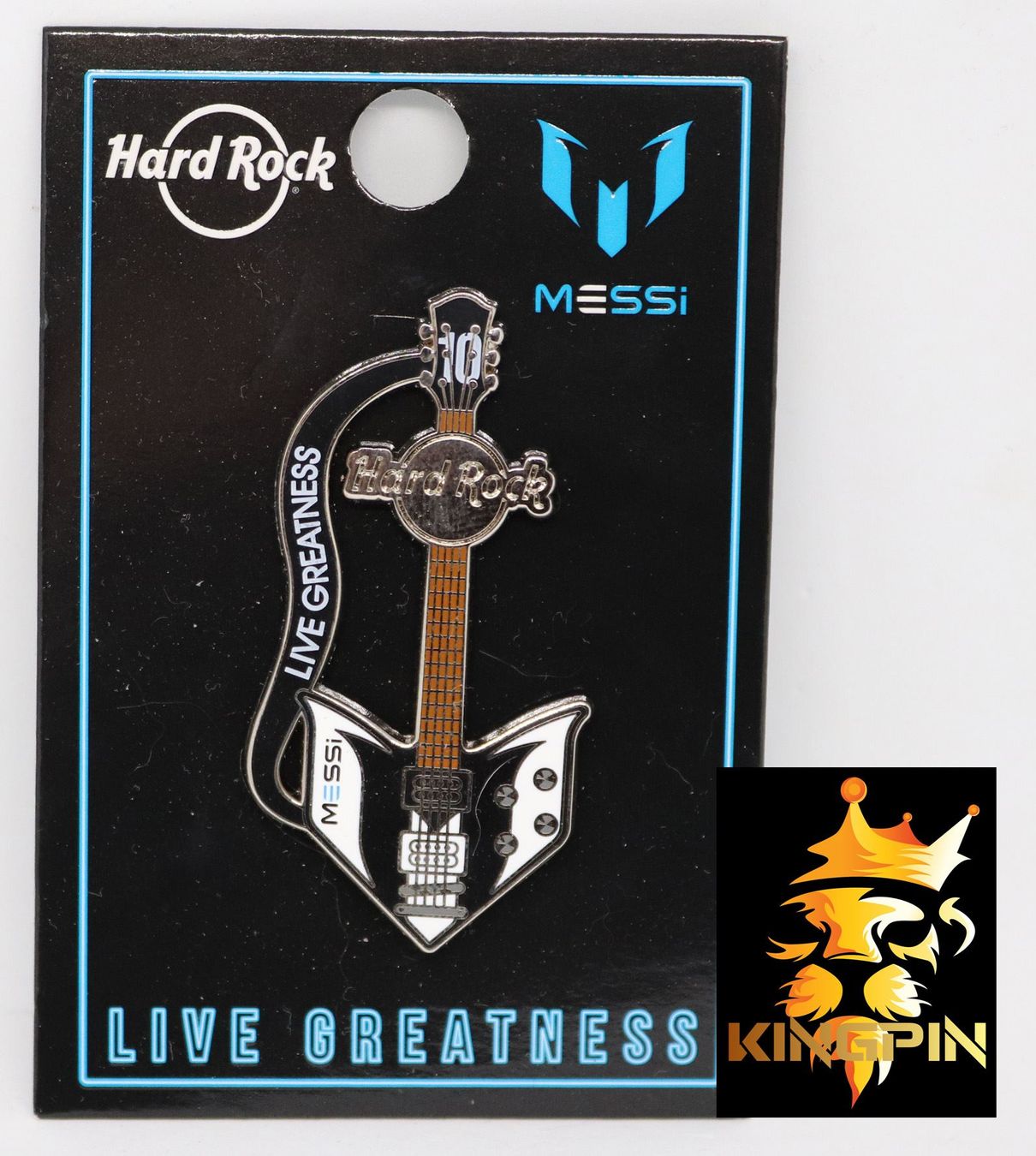 Hard Rock Cafe Placchette & Badge: Hard Rock Cafe Pin Messi 2.0 Live Greatness – Nuovo (secondo la descrizione) da Hinterforst venduto da -KINGPIN-