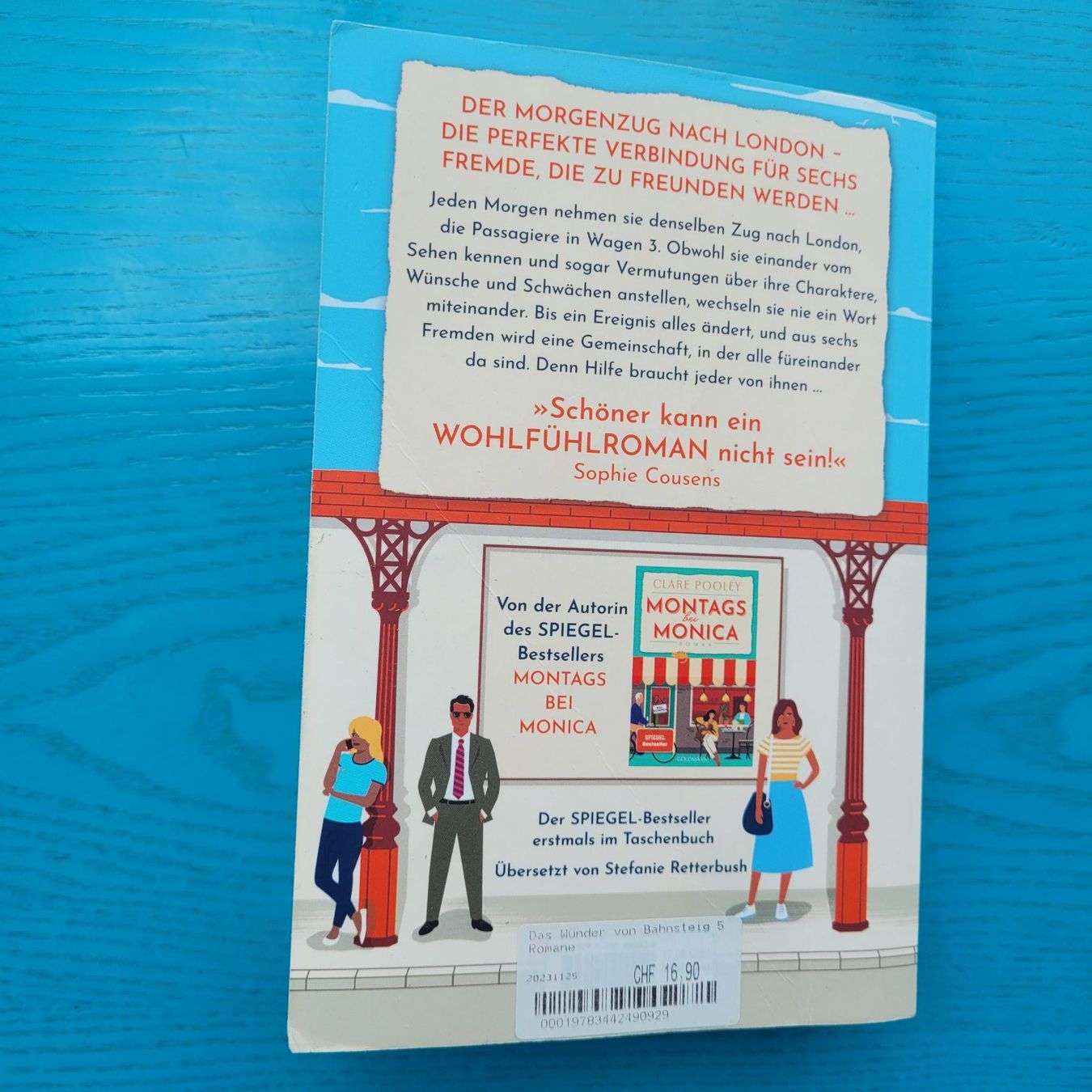 Libri: Clare Pooley- Das Wunder von Bahnsteig 5 – Usato da SCHÜBELBACH venduto da CoKaHa 1