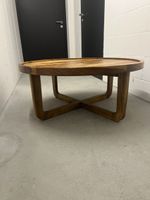 Couchtisch aus Holz rund 85 cm