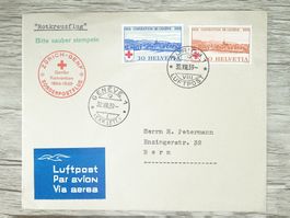 TR02 Enveloppe + Timbre Suisse 1939