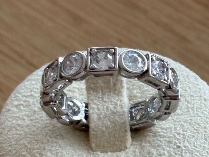 Anelli: Luxus Elegante Gr.17/7 Ring Memoire Farbe :Silber – Nuovo (secondo la descrizione) da Biel-Bienne venduto da Roserosse13 4