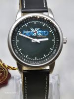 LANARIO Swiss Made Uhr mit schwarzem Lederarmband
