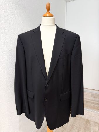 Toccami by Navyboot Sakko Gr. 56 Schwarz Marzotto Stoff 100%