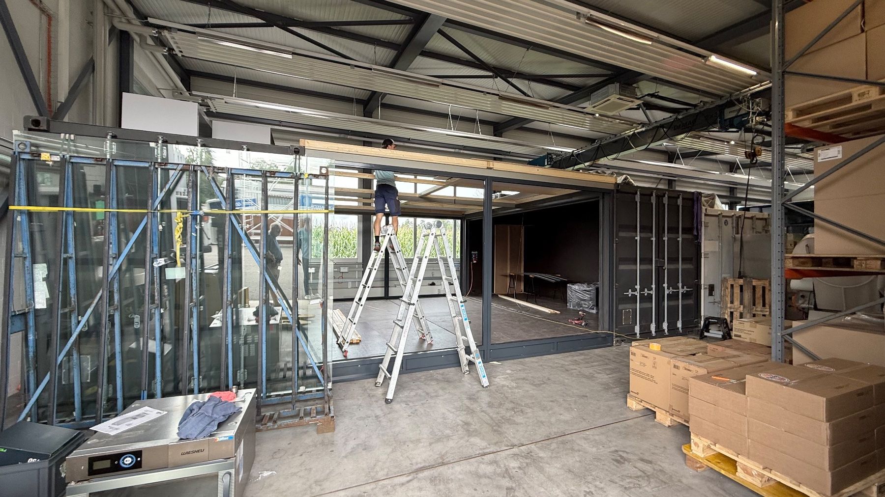 Sonstiges für Büro & Gewerbe: 2x 20ft High-Cube-Container Gastronomie, Coffee-Shop Event – Gebraucht aus Forch von sco_l6mm 5