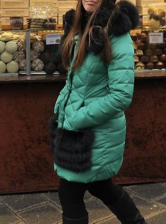 Winter-Daunenjacke zu verkaufen