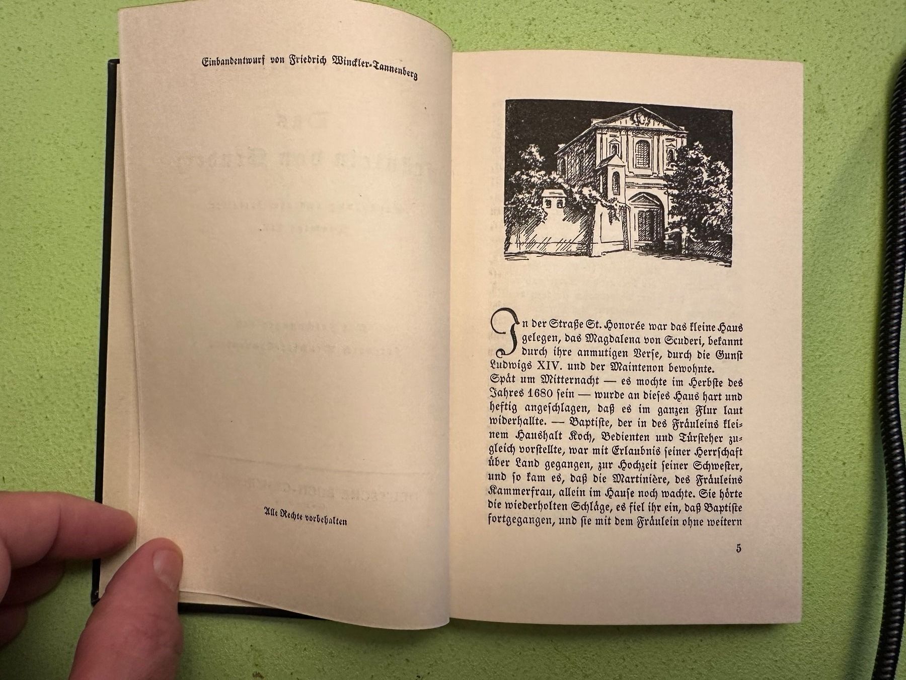 Bücher: E.T.A. Hoffmann: Das Fräulein von Scuderi – Gebraucht aus Zürich von allp 2