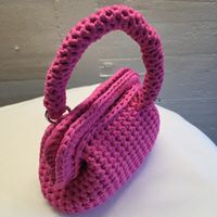 Neue Unikat Handtasche, Handarbeit..Made Italy