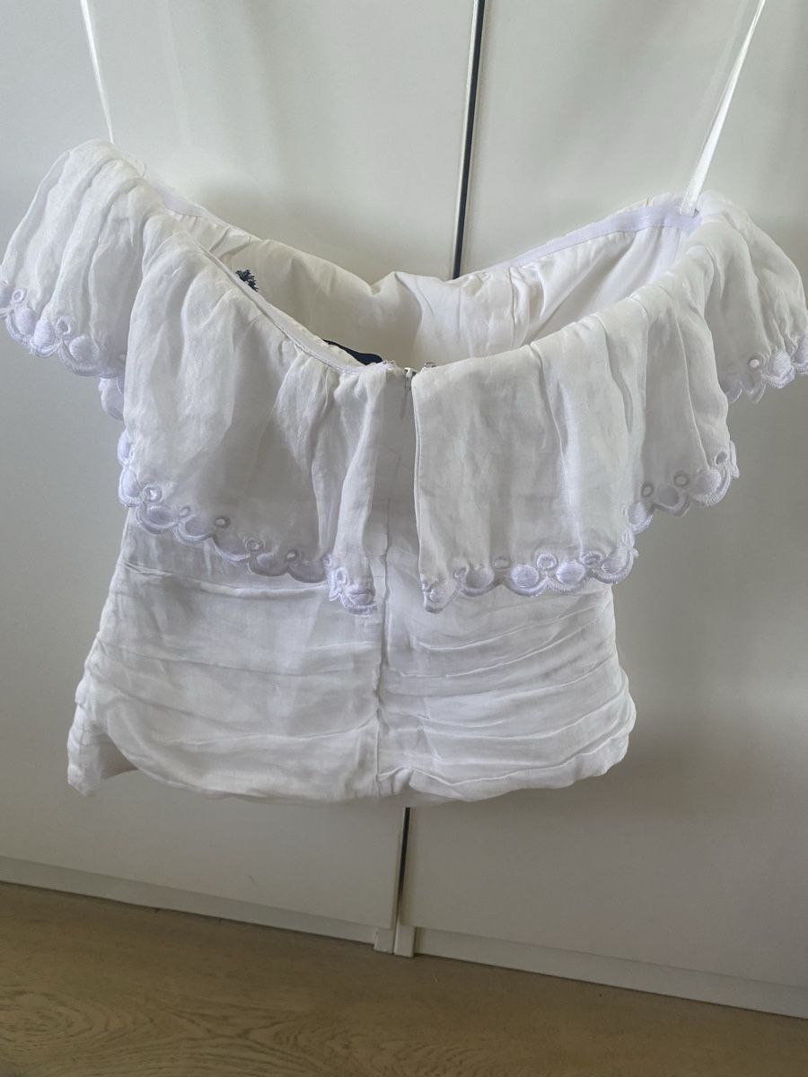 Isabel Marant Top: Isabel Marant Top white size 36 new with tags – Nuovo e nell'imballaggio originale da Grand-Lancy venduto da catallegra1976 2