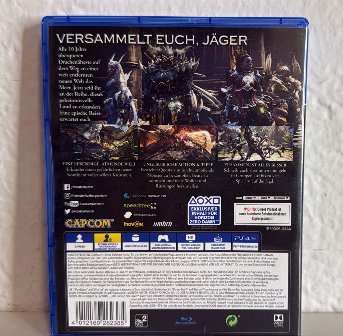 Sony Spiele: Monster Hunter World - PS4/PS5 Game – Gebraucht aus Ehrendingen von bubulence 1