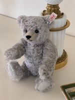 Steiff Teddybär grau mit Knopf im Ohr guter Zustand