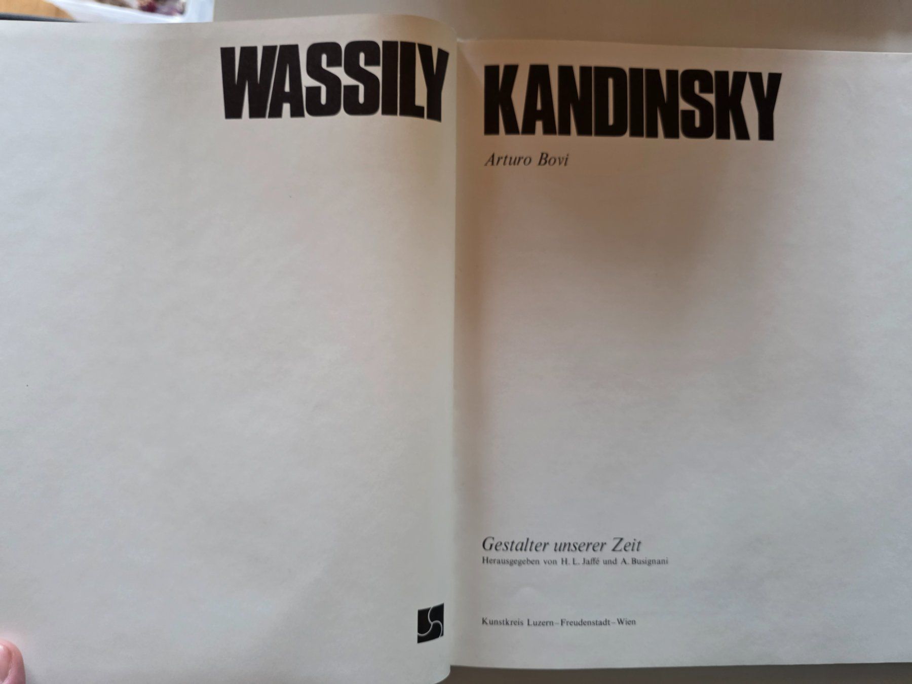 Libri: Wassily Kandinsky - Gestalter unserer Zeit - 1970 – Usato da Walterswil BE venduto da Lonitti 5