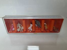 Preiser Figuren 14136 Einkaufende H0 1:87 OVP neu
