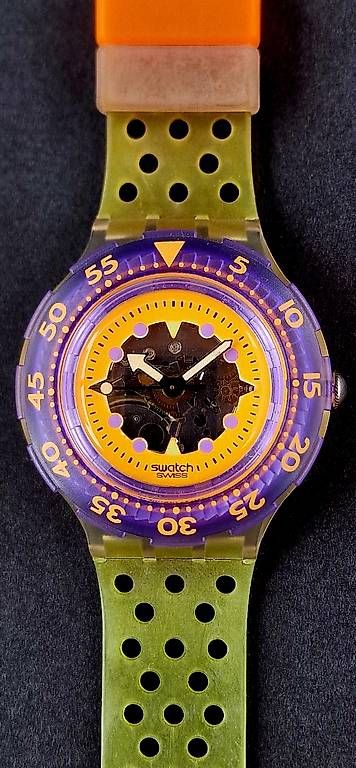 Orologi: Swatch Scuba 200 Hyppocampus SDK103 – Usato da Bassersdorf venduto da Zwoebschi 1