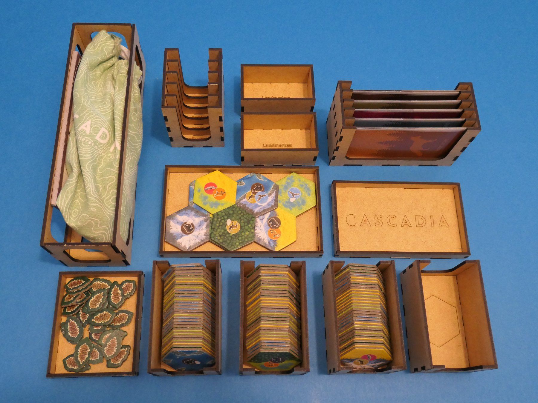 Jeux: Brettspiel Insert - Cascadia – Neuf avec emballage d'origine à Brunnen par ronnyvorbrodt 1