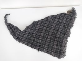 Dreieckstuch zum Umbinden unter Hundemantel ca. 85cm x 35cm