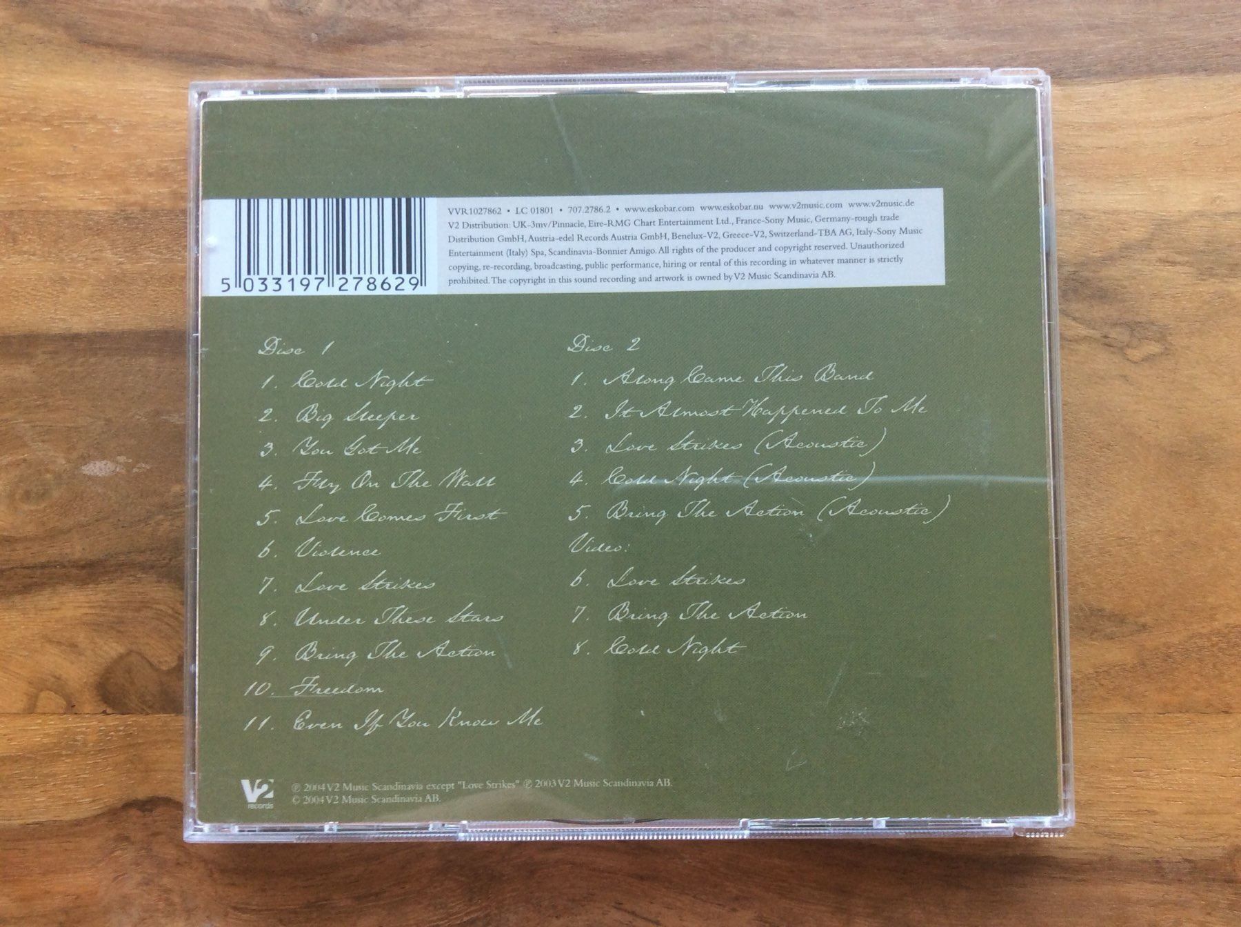 CDs: Eskobar - A Thousand Last Chances (NM) – Gebraucht aus Horgen von flyingpenguin2000 3
