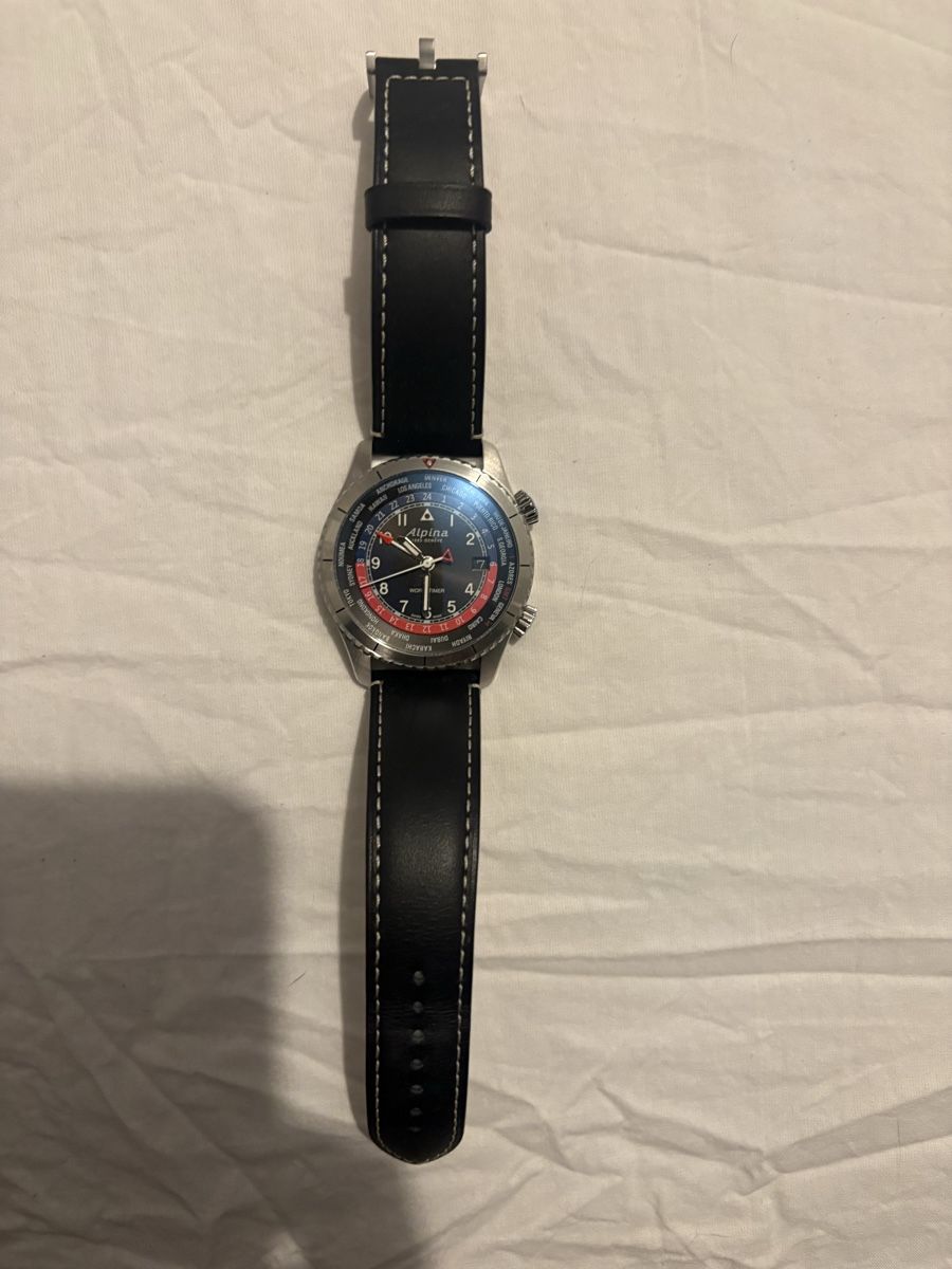 Alpina Uhren: Montre Alpina Startimer Worldtimer AL-255BRB4S26 – Neu (gemäss Beschreibung) aus Grand-Lancy von jva_6jw7