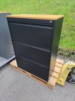 3er Lista Metall Hängeregisterschrank 80x40x110cm + Schlüsse