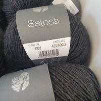 2 Kn. SETOSA Lana Grossa Fb. 2-4224003 schwarz