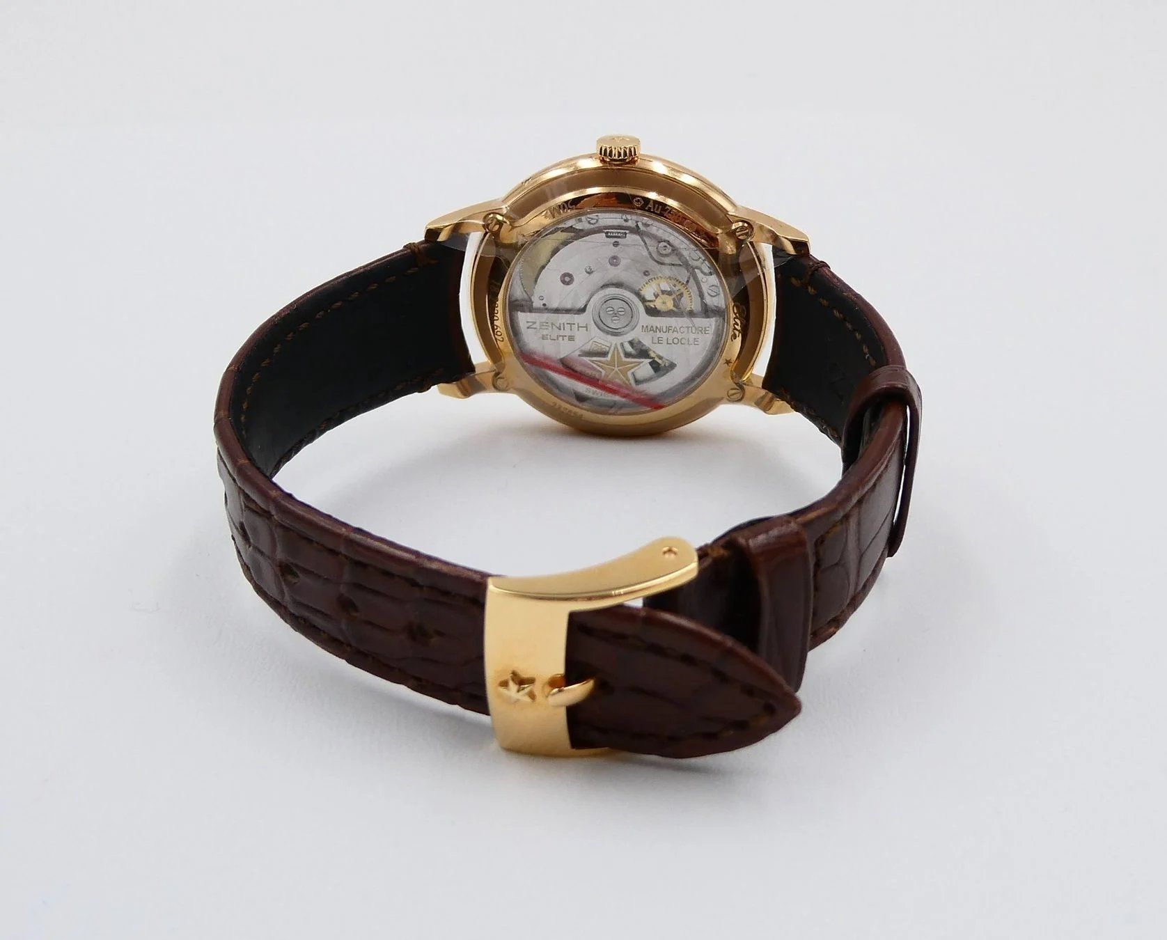 Zenith Orologi: Zenith Elite Ultra Thin Moonphase 18k Gold – Nuovo e nell'imballaggio originale da Thalwil venduto da LeCh1ffre 6