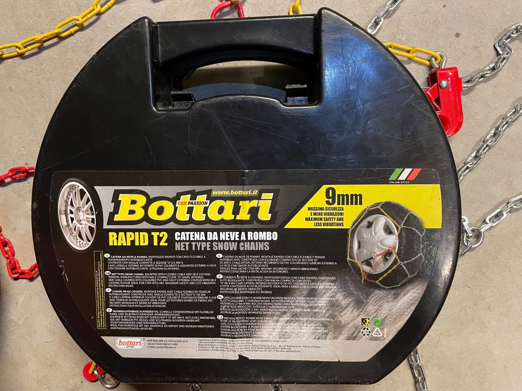 Schneeketten: Bottari Rapid T2 080 Schneeketten – Gebraucht aus Bühler von Haldengais 1