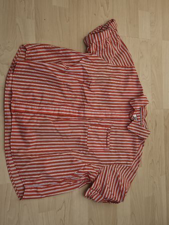 Tommy Jeans Hemd rot-weiss gestreift Grösse S