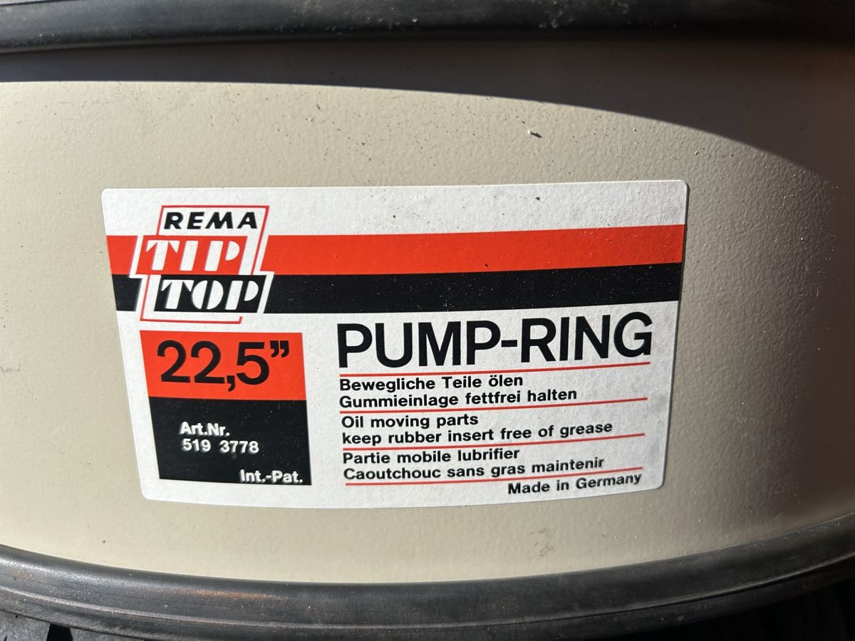 Veicoli commerciali: Pumpring 22,5“ REMA TIPTOP – Usato da SCHÜPBACH venduto da 2002-tii