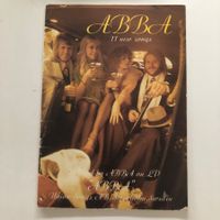 ABBA 1975 Musiknoten Heft Piano Vintage