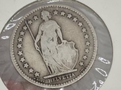 Alle Münzen: 1 FR 1894 – Gebraucht aus Bure von chap981 1