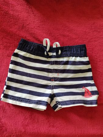 Badehose Junge Knaben Grösse 86/92 gestreift guter Zustand