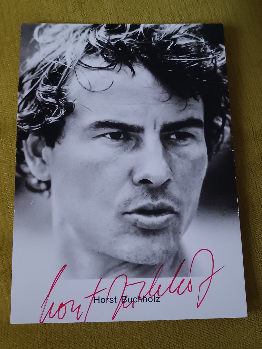 Autographes: Horst Buchholz - handsignierte Autogrammkarte – D'occasion à Menziken par Artographs