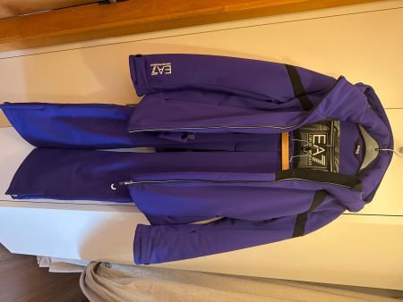 Ensemble ski Emporio Armani EA7 violet taille L