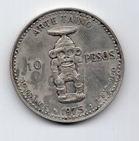 (2543) 10 Pesos, 1975, Kunst, Auflage 45'000