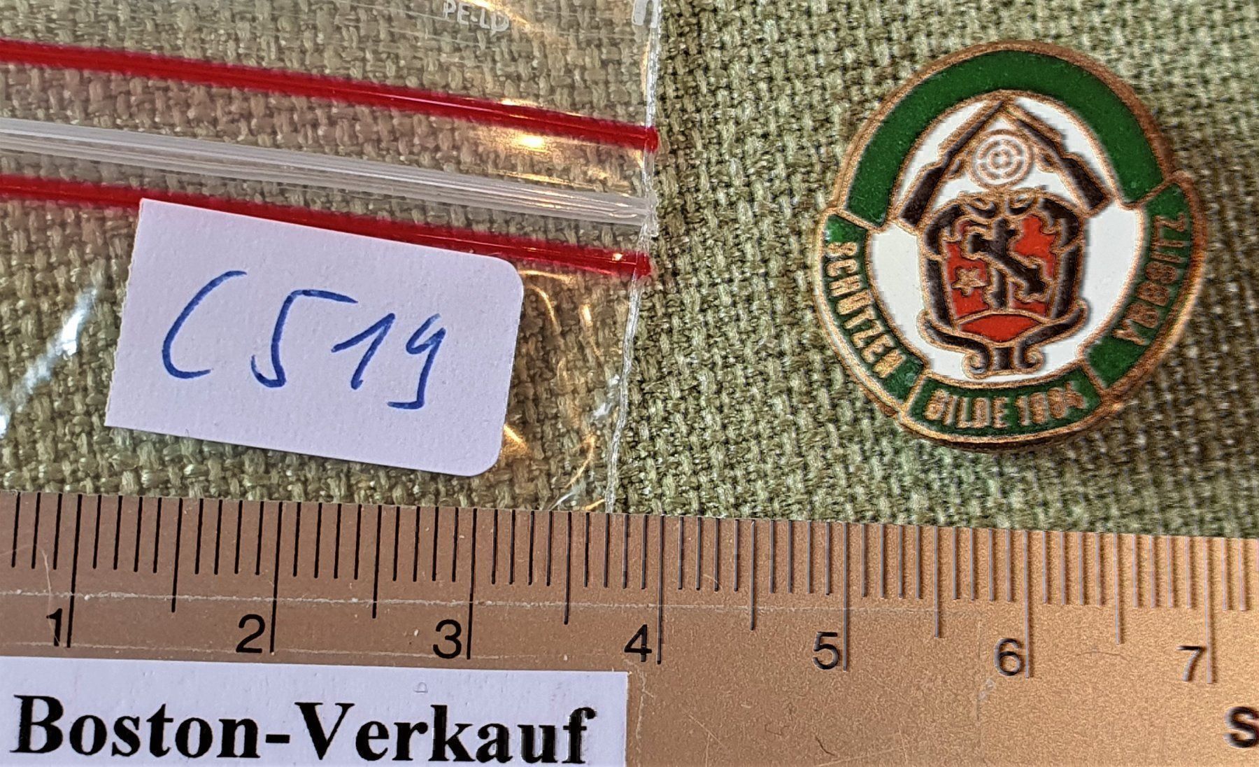 Medaillen: C519 - Schützen Gilde 1984 YBBSITZ CH – Gebraucht aus Reinach BL von Boston-Verkauf 3