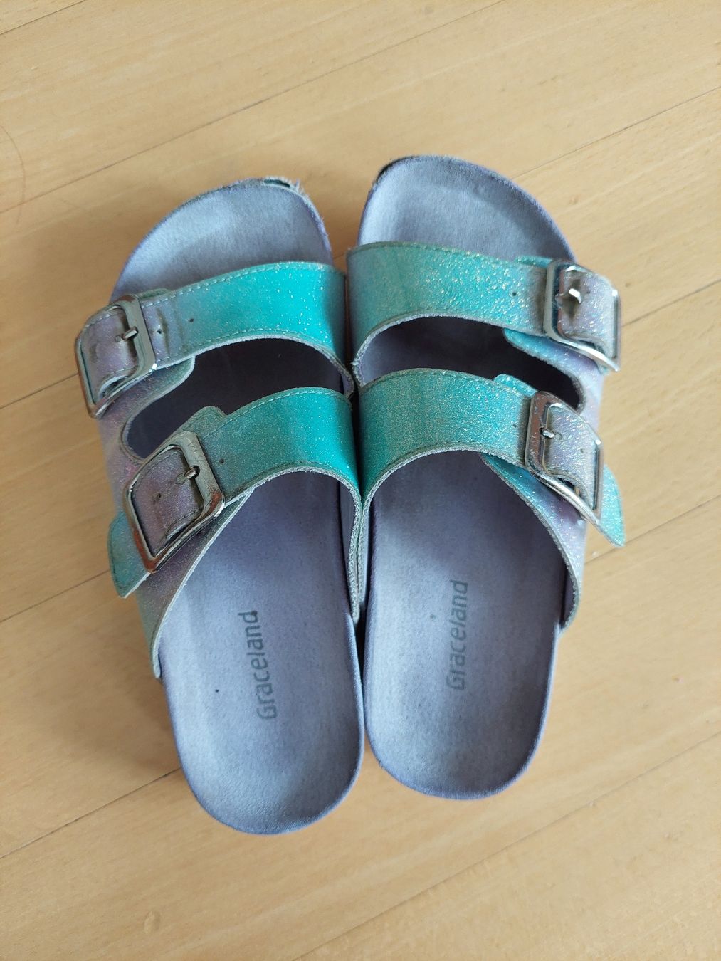 Graceland Scarpe per ragazze: Graceland Sandalen, Glitzer, Gr. 32 – Usato da Zürich venduto da Paola_O