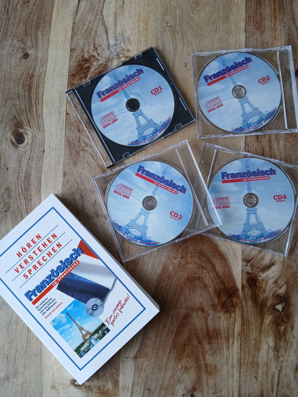 CD: Französisch Sprachkurs CD-Box mit Buch, komplett – Usato da Wattwil venduto da 9630_Wattwil 1