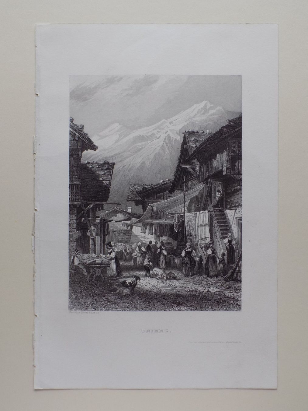 Stiche: Brienz Stahlstich – Gebraucht aus Risch von Rischli15