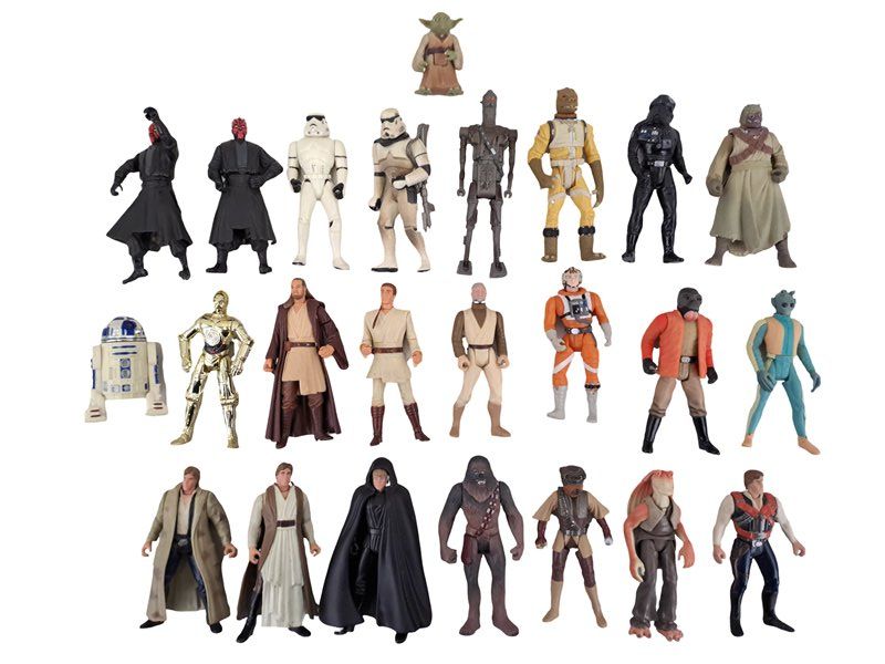 Star Wars Figuren: KENNER Star Wars Figuren Divers – Neu (gemäss Beschreibung) aus Männedorf von Restwert_Maennedorf
