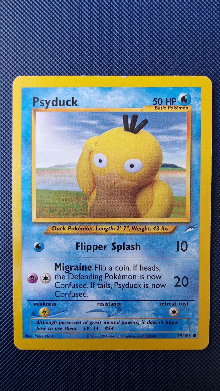 Pokémon Sammelbilder & Trading cards: Psyduck #79 – Pokémon Neo Destiny – Gebraucht aus Veytaux von PocketMonster