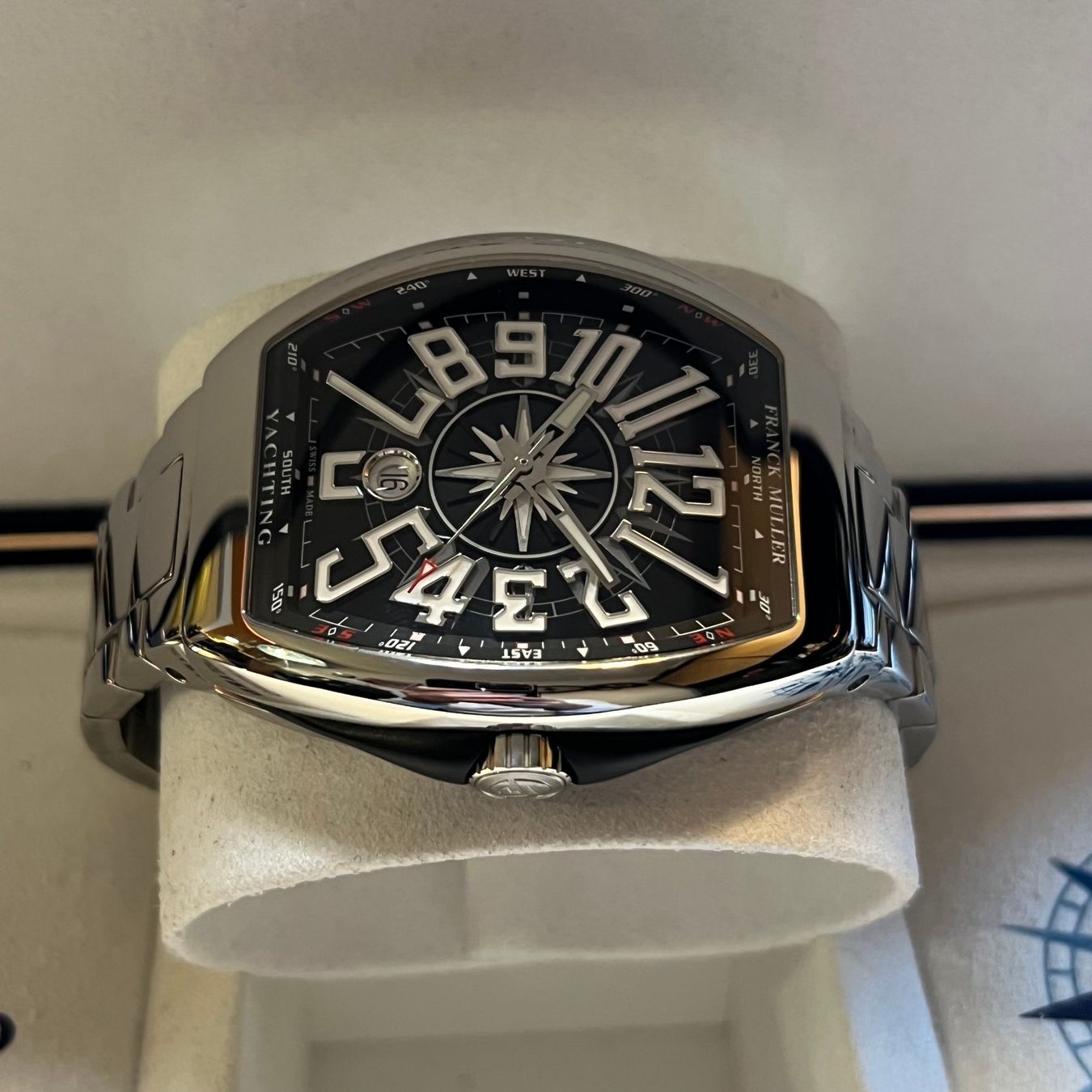 Franck Muller Montres: FLASH SALE Franck Muller Vanguard Yachting Full Set V45SCDT – D'occasion à Carouge GE par Watchaser 6